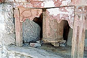 Ladakh - Lamayuru gompa, prayers wheels 